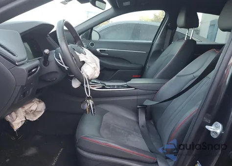 2021 Hyundai Sonata Sel Plus from USA, damaged, VIN 5NPEJ4J27MH107033